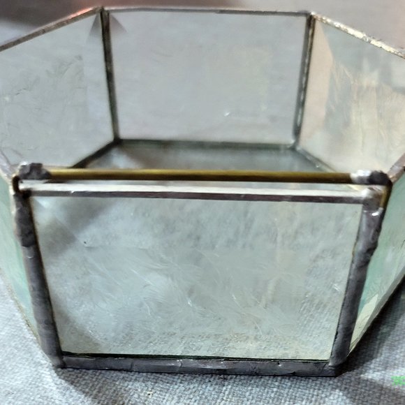 Stained Glass Trinket Jewelry Box - Picture 5 of 7